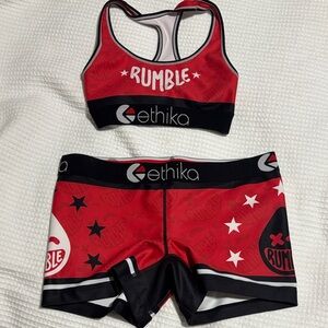Ethika Rumble Red and Black Set